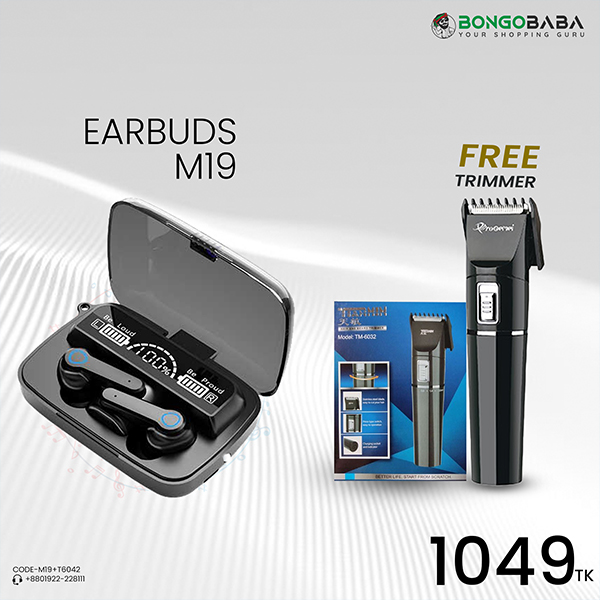 M19  Airpods with FREE(T6042) M19+T6042