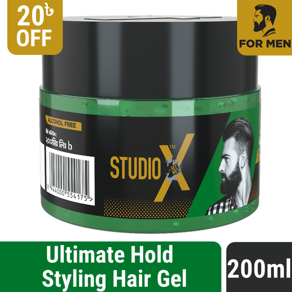 Studio X Ultimate Hold Hair Gel 200ml