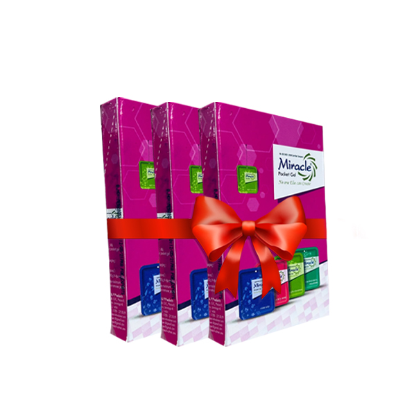 Pack of 3 Miracle Pocket Gel MPG-4P