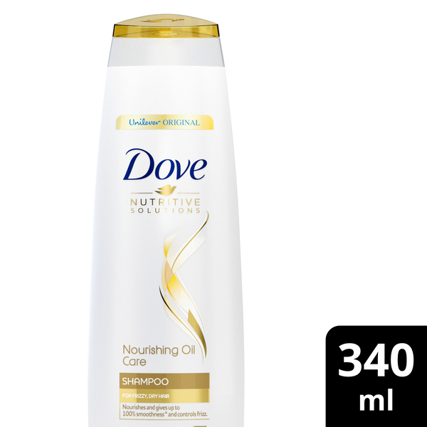 Dove Shampoo Nourishing Oil Care 340ml  DVNOS340HH