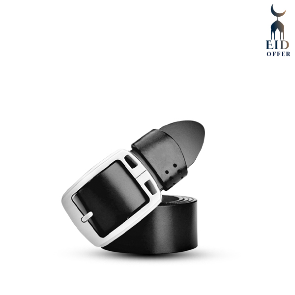 Leather Belt  (black)  JBL-003