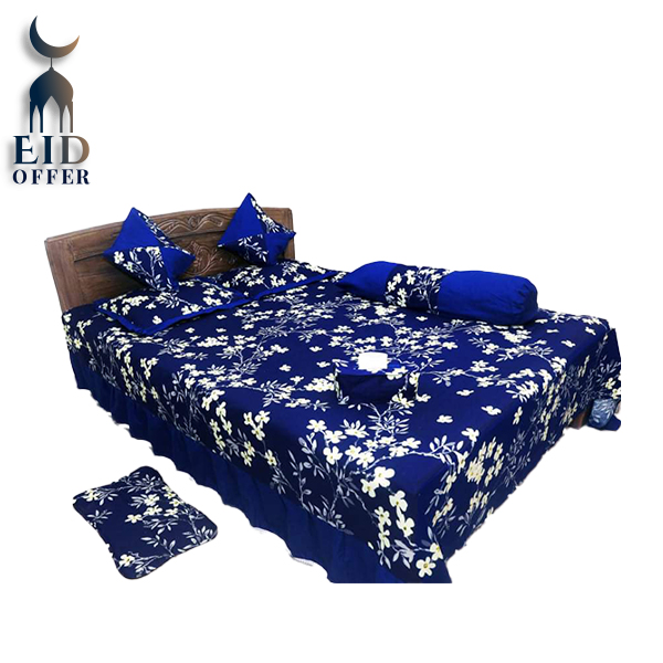 King Size Cotton Bed Sheet 8 pcs Set ASB29