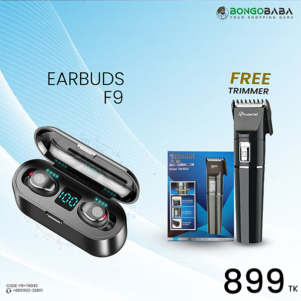 F9 Airpods with FREE T6042 F9 T6042