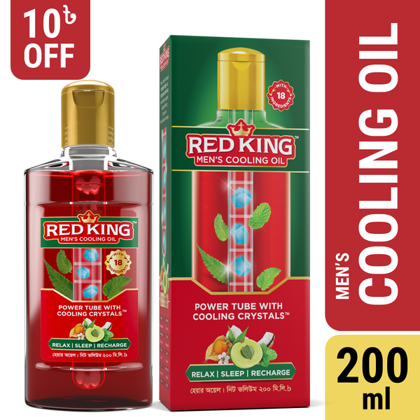 Red King Men's Cooling Oil 200ml