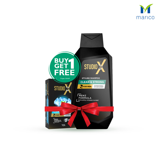 Studio X Anti Dandruff Shampoo for Men 175ml (75gm Soap Free) m1090