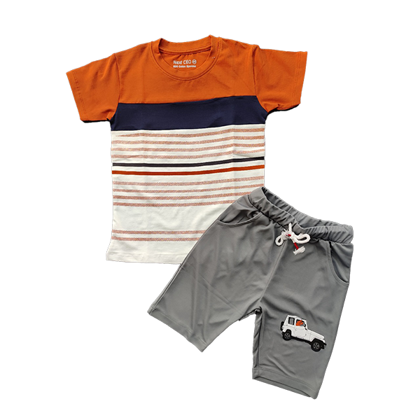 Boys T-shirt & Pant Set  SBS10
