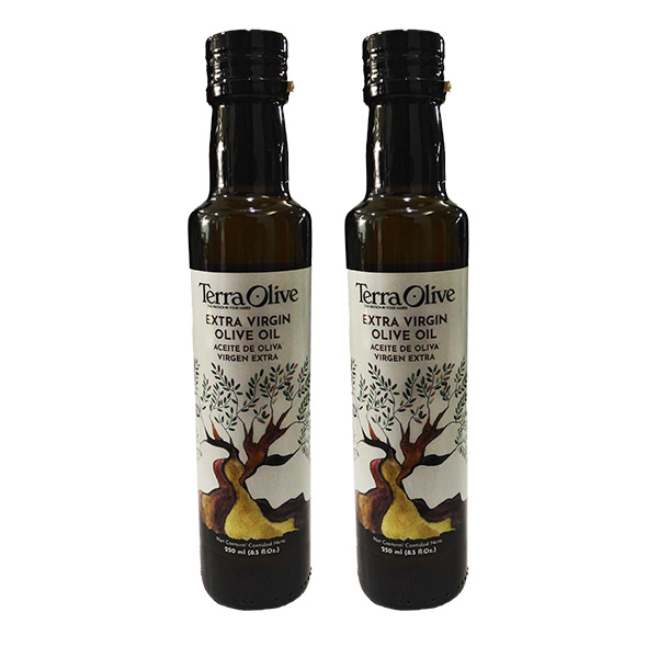 Pack of 2 Terra Delyssa Extra Virgin Olive Oil 250ml TEVO-250ML