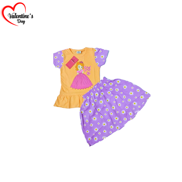 Fancy Girls Set (Frock and Leggings) PTG-01