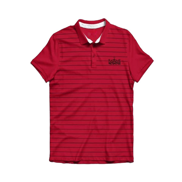 Cotton Polo Short Sleeve T-Shirt for Men (Red) CPSM-R-01