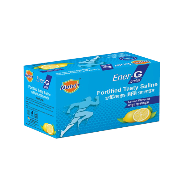Ener-G Fortified Tasty Saline (Lamon Flavored) (1 box= 20pcs) 9gm EGFTS-L