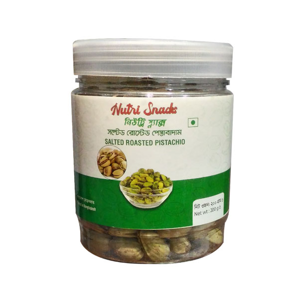 Nutri Snacks Salted Roasted Pistachio 200g NSS-RPI