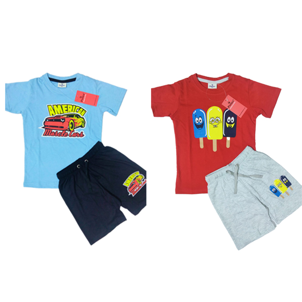 Boys Set: T-shirt & Pant. (combo 3) PBTP-11