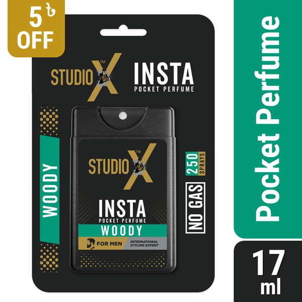 Studio X Insta Pocket Perfume Woody 17ml
