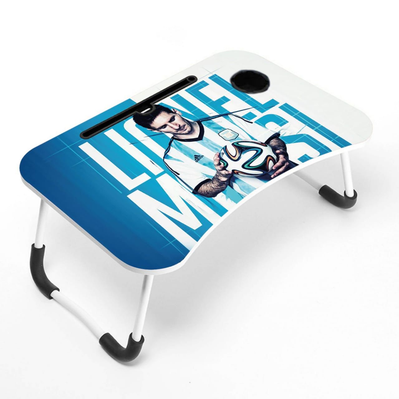 Portable Folding Laptop Stand Holder Desk (Animation - Lionel Messi) PFLSHD-ALM-08