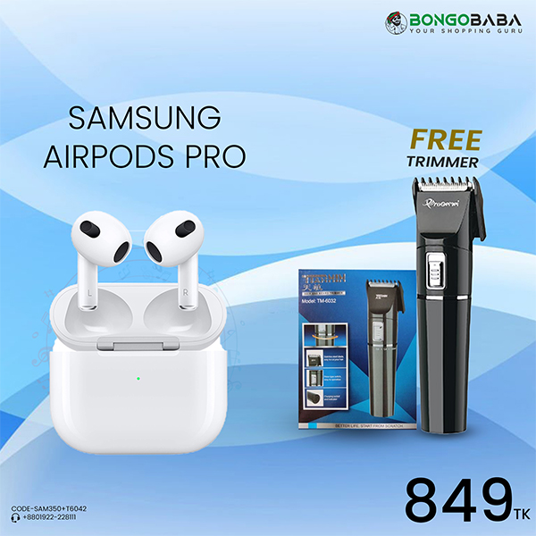Samsung Airpods Pro  with FREE(T6042) SAM350+T6042