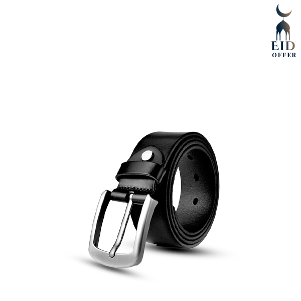 Leather Belt  (black) JBL-002