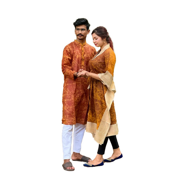 Cotton Couple set (Deep Yellow) CCS-DY