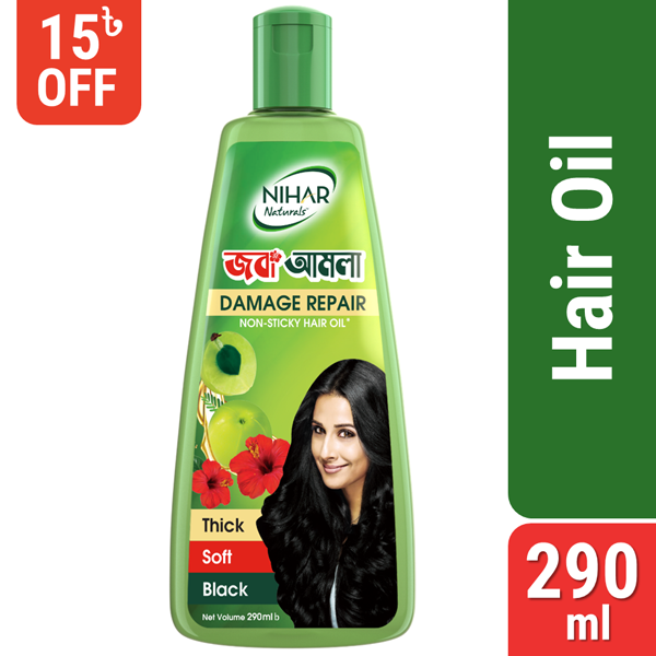 Nihar Naturals Hair Oil Joba Amla 290ml