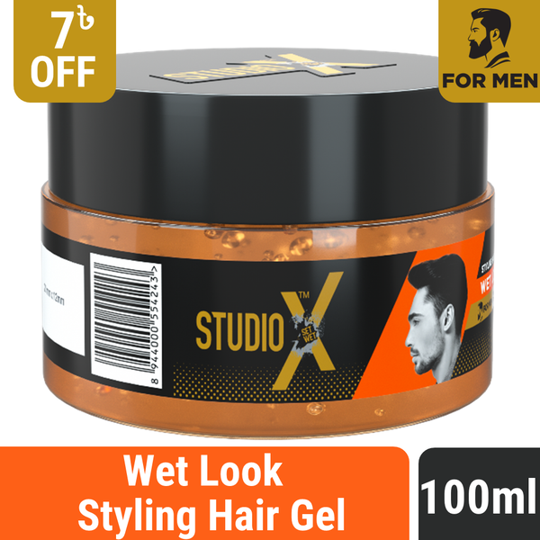 Studio X Wet Look Hair Gel 100ml