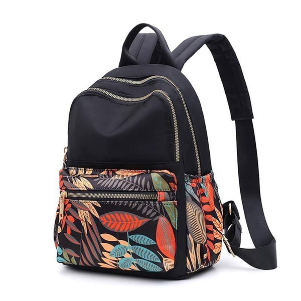 PRINTED BACKPACK FOR GIRLS/backpack/ ceapest backpack/Stylish And Fashionable Ladies backpack (Leaf Print) SFLB-LP-01