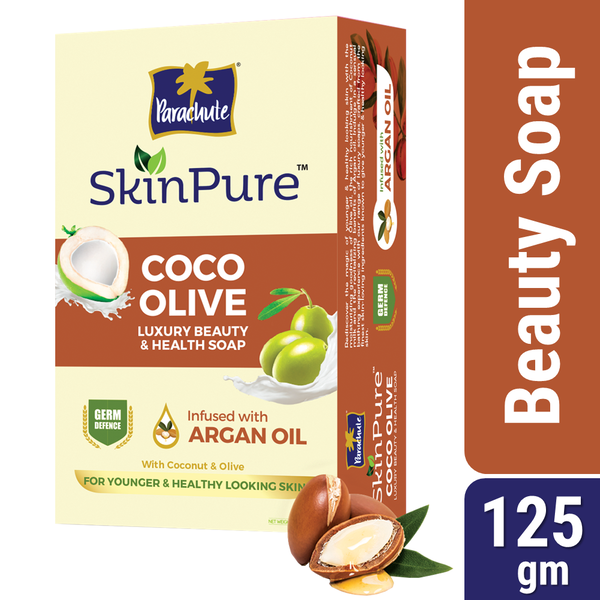 Parachute SkinPure Soap Bar Coco Olive & Lavender 125gm
