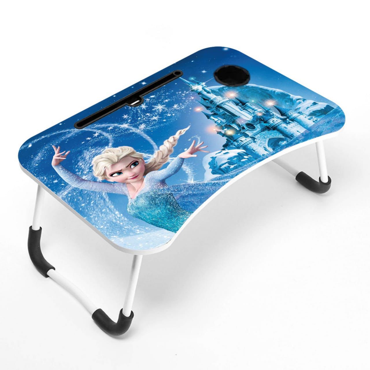 Portable Folding Laptop Stand Holder Desk (Animation Frozen 02 Theme Color) PFLSHD-AF02TC