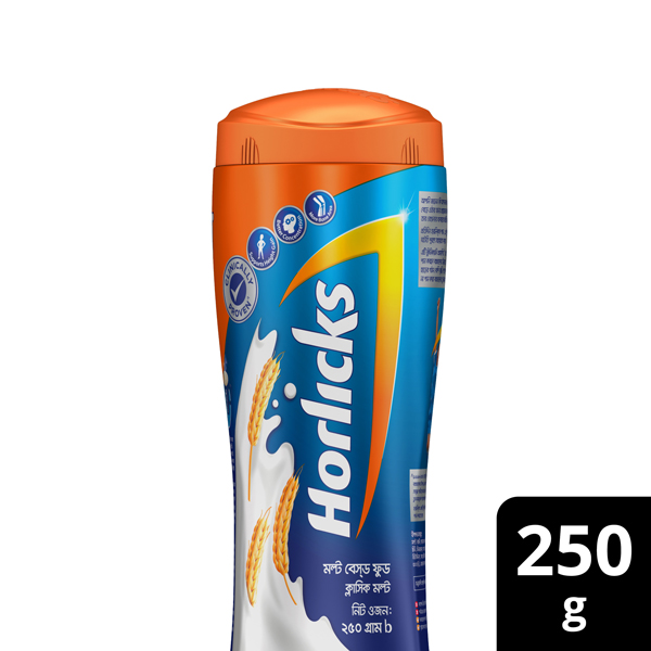Horlicks Health and Nutrition Drink Jar 250g HHFDSJ250HH
