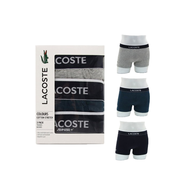 Boxer For Men 3 in 1(Lacoste)  PBRK4