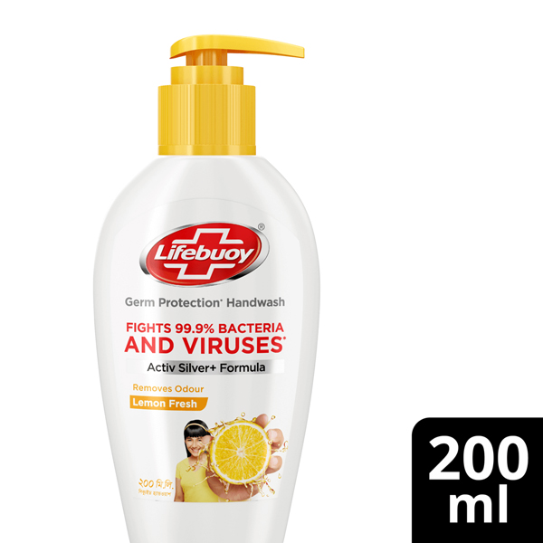 Lifebuoy Handwash Lemon Fresh Pump 200ml